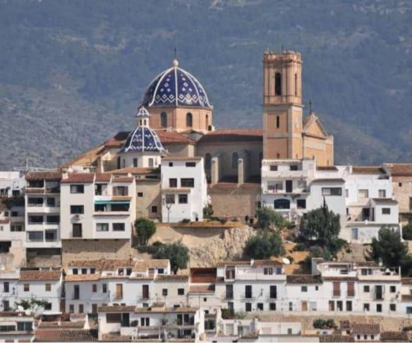 Apartamento Atico-Duplex Con Vistas Al Mar Y Casco Antiguo En Altea Exterior foto